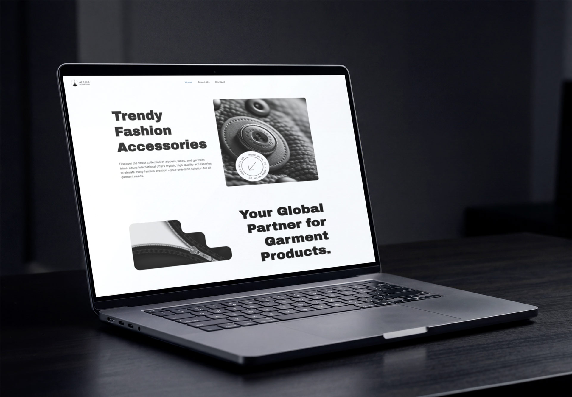 Ahura International — Website Development project for Chia